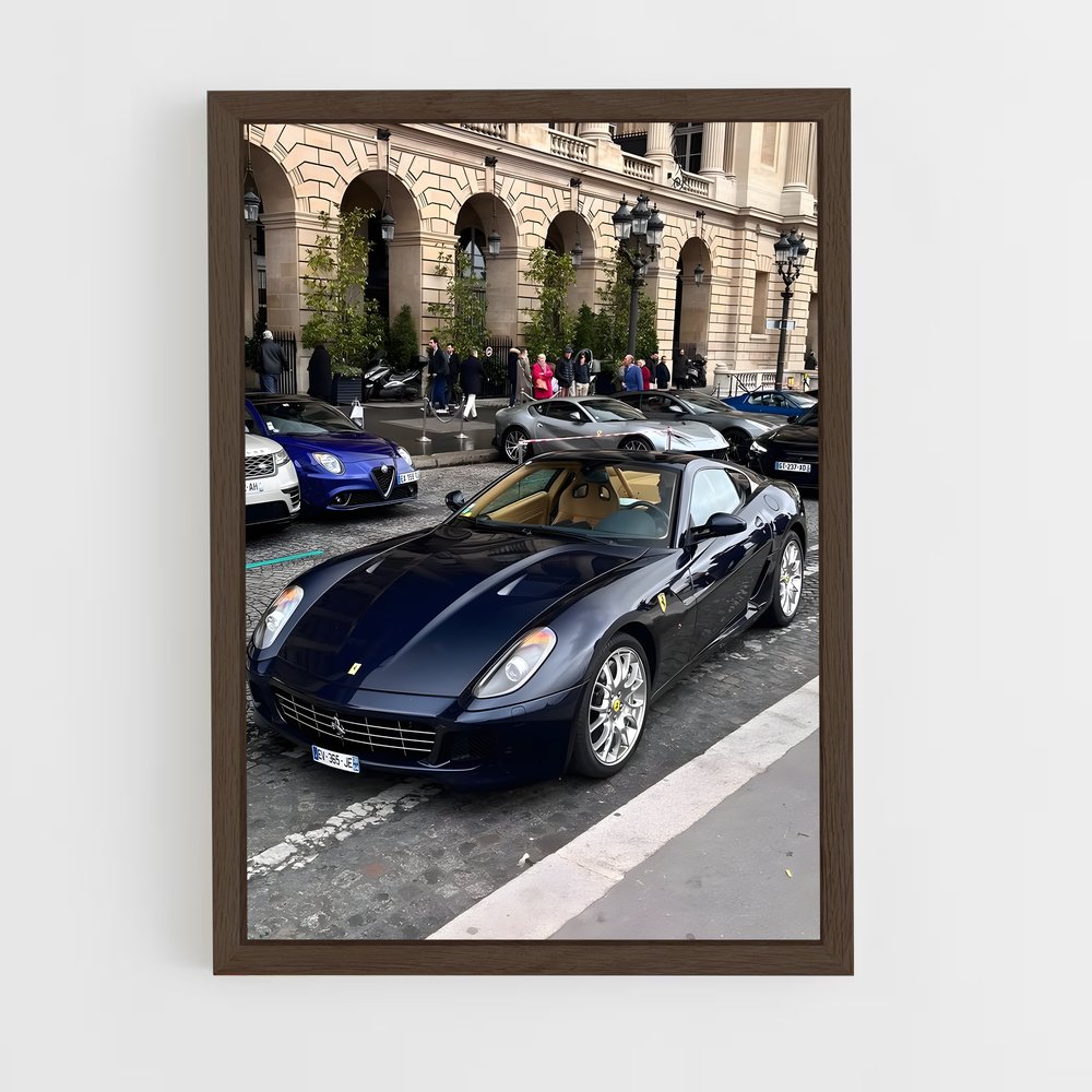 Poster gtb de suspendu – affiche Ferrari (vue 5)